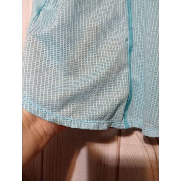 Ladies Small Under Armour Tank Top Racerback Workout Activewear Turquoise - Picture 4 of 7